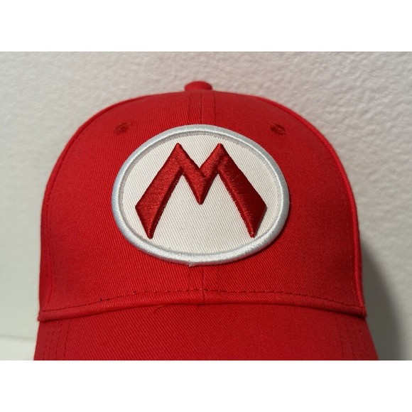 The Super Mario Bros Movie Promo Snapback Hat Mario M Red Nintendo Exclusive Cap - Picture 2 of 9